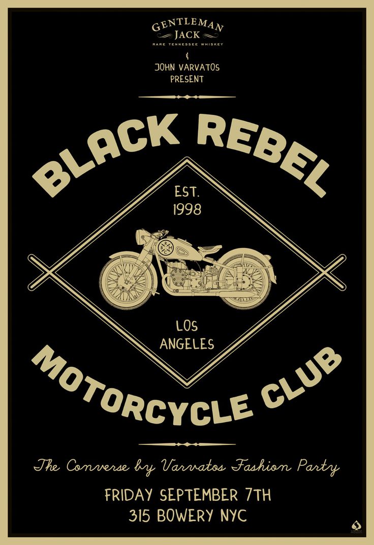Varvatos / Ny Fashion Week - Black Rebel Motorcycle Club